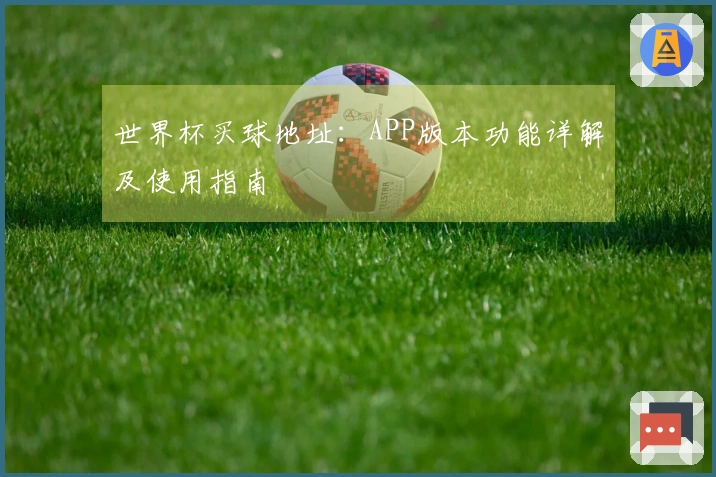 世界杯买球地址：APP版本功能详解及使用指南